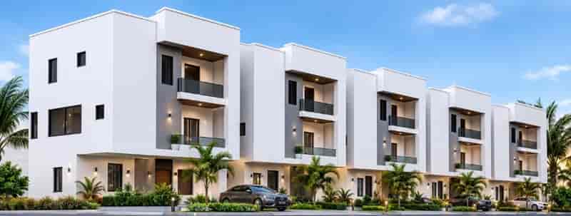 4-bedroom terrace with bq