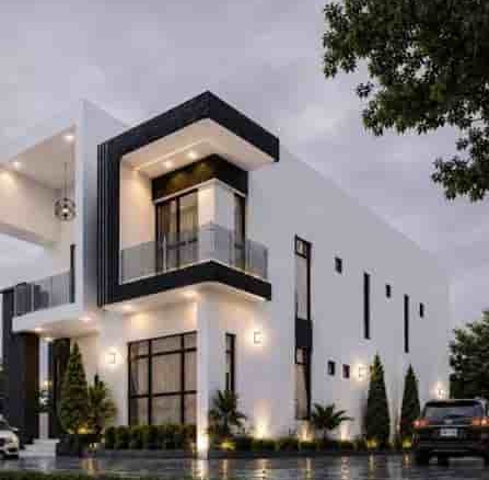5 bedroom detached duplex with detached bq