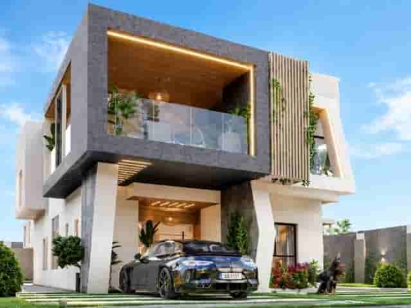 4 Bedroom Detached Duplex (400 Sqm) Plot of land | Hutu Prestige